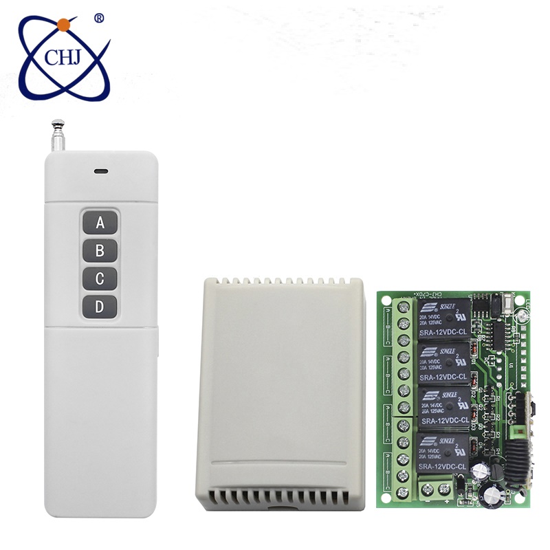 CHJ-C70X配3000-4   12V远距离遥控开关